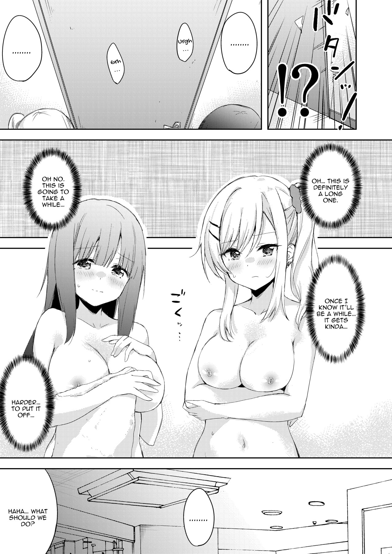 Hentai Manga Comic-Titititititty Breasty Lesbian Joint Publication-Read-79